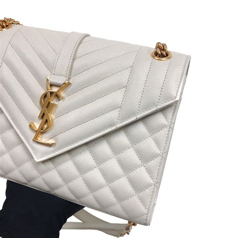 Saint Laurent White Handbags for Women 